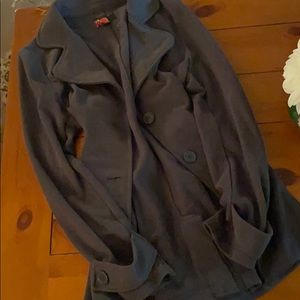 Grey Lightweight Peacoat